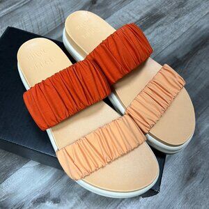 Sorel x Prana Roaming Two Strap Slide Flat Sandals Desert Spark NWT Women’s Sz 8